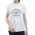 トミー ヒルフィガー ゴルフ Tommy Hilfiger Golf レディース レディース カレッジロゴ 半袖モックシャツ THLA431 詳細2