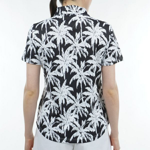 トミー ヒルフィガー ゴルフ Tommy Hilfiger Golf レディース レディース パームツリー 半袖シャツ THLA432 詳細8