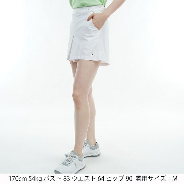 トミー ヒルフィガー ゴルフ Tommy Hilfiger Golf レディース レディース フロントタック キュロットパンツ THLA433 詳細8