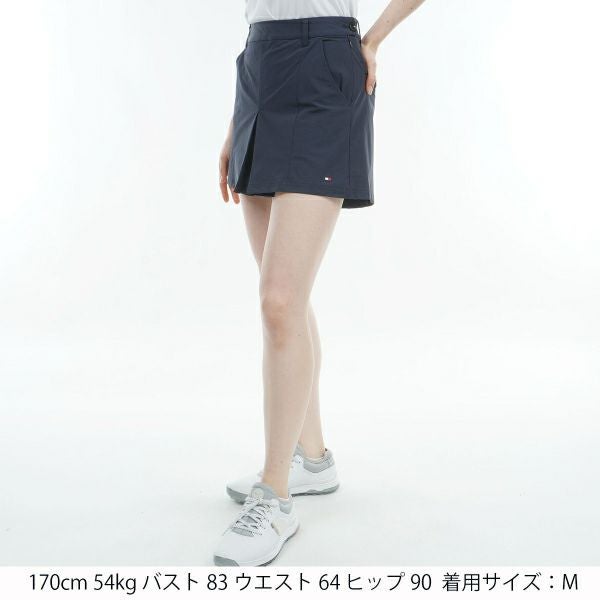 トミー ヒルフィガー ゴルフ Tommy Hilfiger Golf レディース レディース フロントタック キュロットパンツ THLA433 詳細12