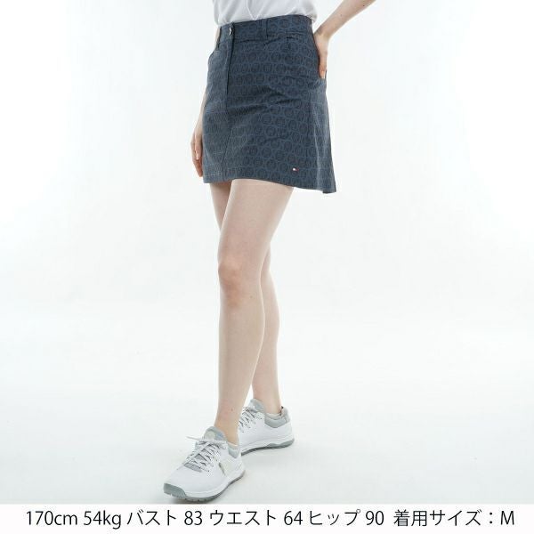 トミー ヒルフィガー ゴルフ Tommy Hilfiger Golf レディース レディース シアサッカー モノグラムスカート THLA435 詳細6