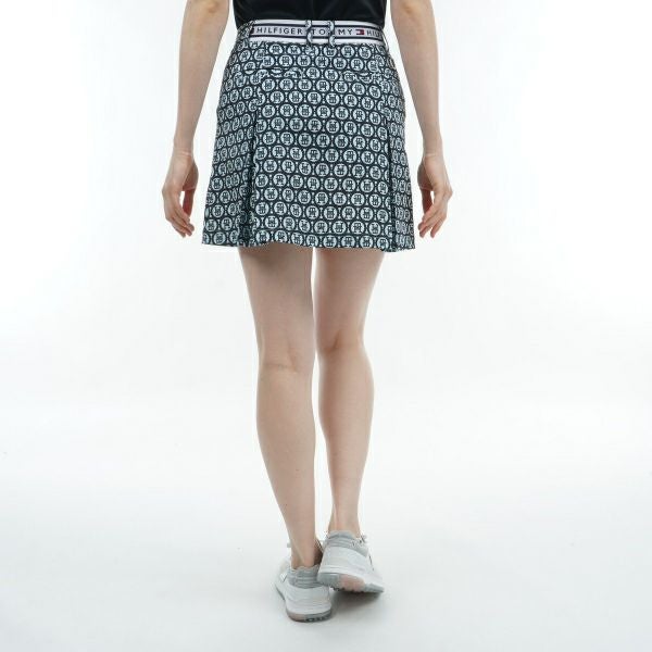 トミー ヒルフィガー ゴルフ Tommy Hilfiger Golf レディース レディース シアサッカー モノグラムスカート THLA435 詳細9