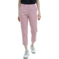 トミー ヒルフィガー ゴルフ Tommy Hilfiger Golf レディース レディース シアサッカー モノグラムカプリパンツ THLA436 詳細3