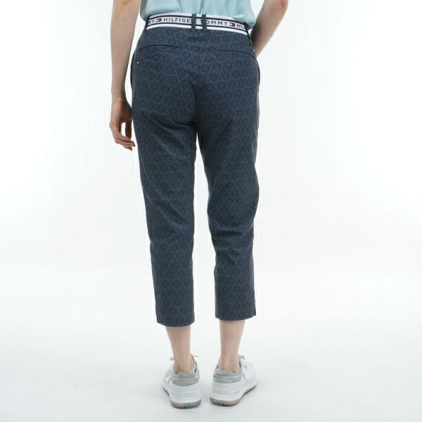 トミー ヒルフィガー ゴルフ Tommy Hilfiger Golf レディース レディース シアサッカー モノグラムカプリパンツ THLA436 詳細7