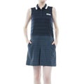 トミー ヒルフィガー ゴルフ Tommy Hilfiger Golf レディース レディース モノグラムコンビ ノースリーブワンピース THLA437 詳細3