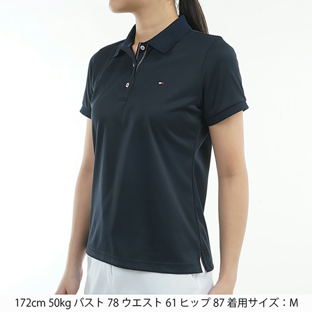 トミー ヒルフィガー ゴルフ Tommy Hilfiger Golf レディース レディース ベーシックフラッグ ポロシャツ THLA439 詳細21