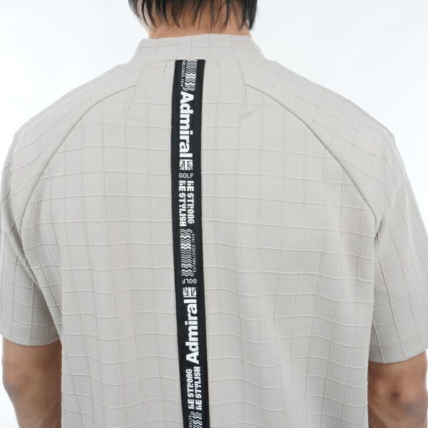 アドミラル ゴルフ Admiral GOLF メンズ メンズ グリッドオーバー モックシャツ ADMA403 詳細15