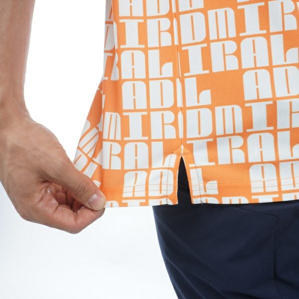 アドミラル ゴルフ Admiral GOLF メンズ メンズ ロゴモノグラム ポロシャツ ADMA406 詳細18