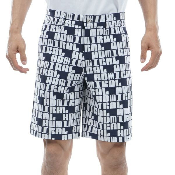 アドミラル ゴルフ Admiral GOLF メンズ メンズ ロゴモノグラム ストレッチ ショートパンツ ADMA410 詳細4
