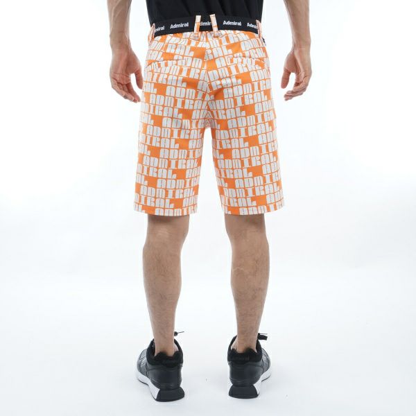 アドミラル ゴルフ Admiral GOLF メンズ メンズ ロゴモノグラム ストレッチ ショートパンツ ADMA410 詳細7