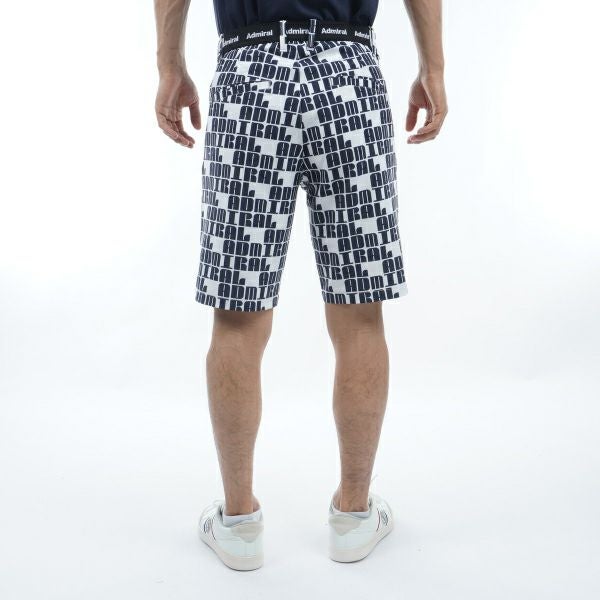 アドミラル ゴルフ Admiral GOLF メンズ メンズ ロゴモノグラム ストレッチ ショートパンツ ADMA410 詳細9