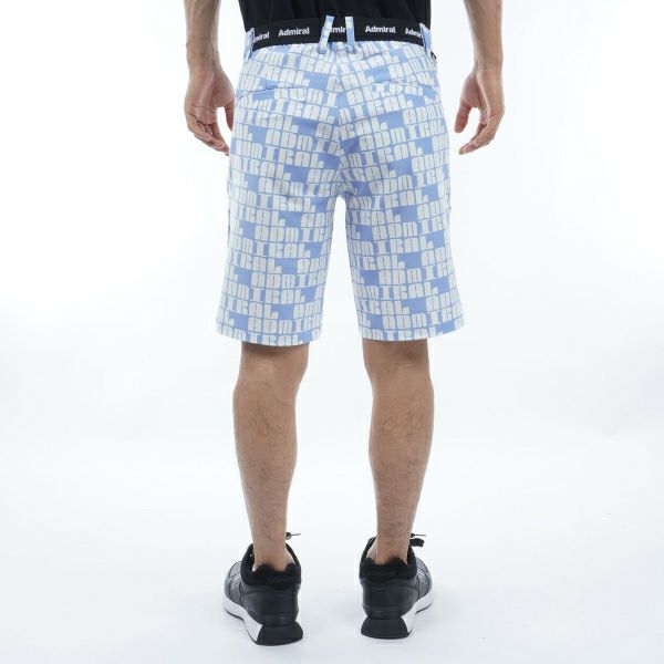 アドミラル ゴルフ Admiral GOLF メンズ メンズ ロゴモノグラム ストレッチ ショートパンツ ADMA410 詳細15