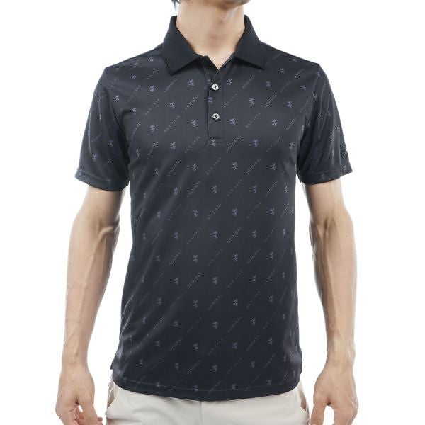 アドミラル ゴルフ Admiral GOLF メンズ メンズ モノグラム ポロシャツ ADMA415 詳細1