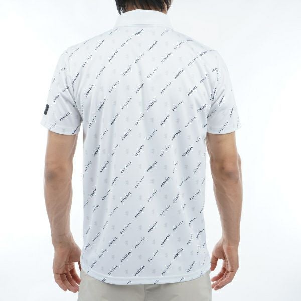 アドミラル ゴルフ Admiral GOLF メンズ メンズ モノグラム ポロシャツ ADMA415 詳細9