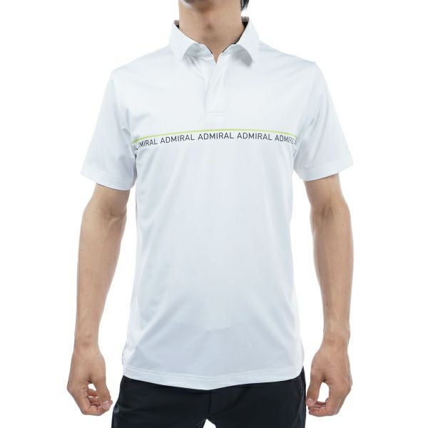 アドミラル ゴルフ Admiral GOLF メンズ メンズ ラインロゴ　シャツ ADMA428 詳細2