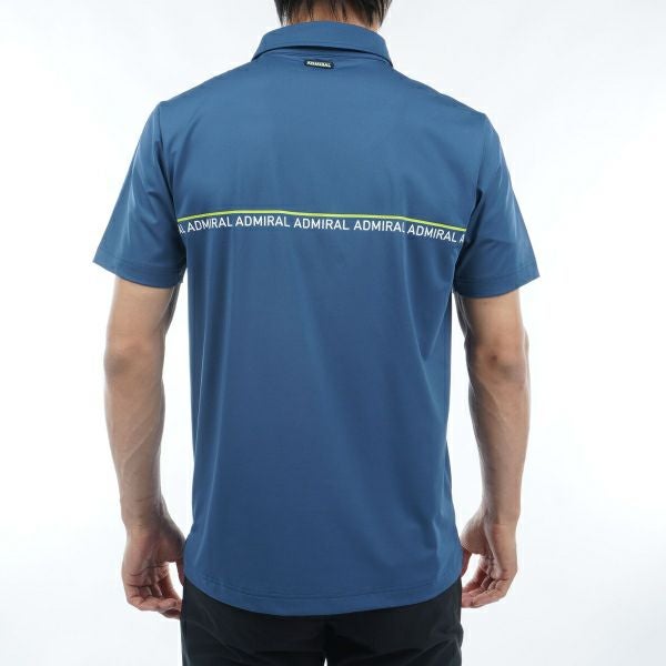 アドミラル ゴルフ Admiral GOLF メンズ メンズ ラインロゴ　シャツ ADMA428 詳細5