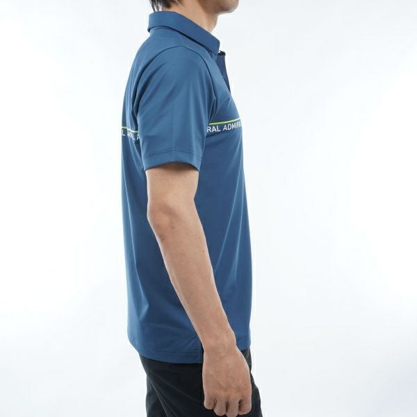 アドミラル ゴルフ Admiral GOLF メンズ メンズ ラインロゴ　シャツ ADMA428 詳細11