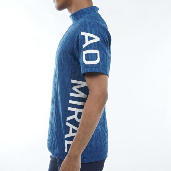 アドミラル ゴルフ Admiral GOLF メンズ メンズ リンクスジャカード モックシャツ ADMA429 詳細13