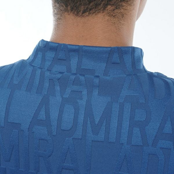 アドミラル ゴルフ Admiral GOLF メンズ メンズ リンクスジャカード モックシャツ ADMA429 詳細17
