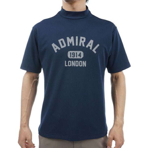 アドミラル ゴルフ Admiral GOLF メンズ メンズ アーチロゴ モックシャツ ADMA432 詳細4