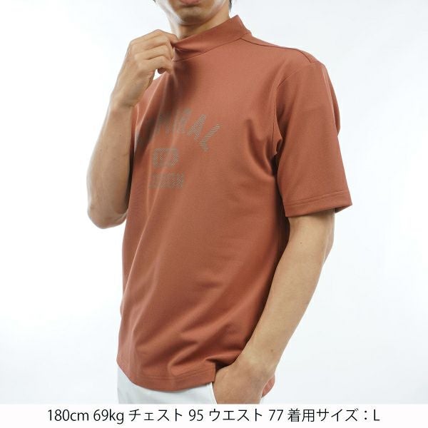 アドミラル ゴルフ Admiral GOLF メンズ メンズ アーチロゴ モックシャツ ADMA432 詳細6