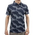 アドミラル ゴルフ Admiral GOLF メンズ メンズ ランダムロゴ プリントシャツ ADMA433 詳細3