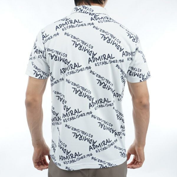 アドミラル ゴルフ Admiral GOLF メンズ メンズ ランダムロゴ プリントシャツ ADMA433 詳細8