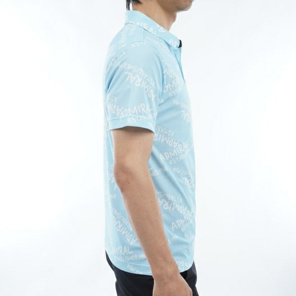 アドミラル ゴルフ Admiral GOLF メンズ メンズ ランダムロゴ プリントシャツ ADMA433 詳細14