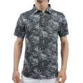 アドミラル ゴルフ Admiral GOLF メンズ メンズ リーフジャカード シャツ ADMA434 詳細1