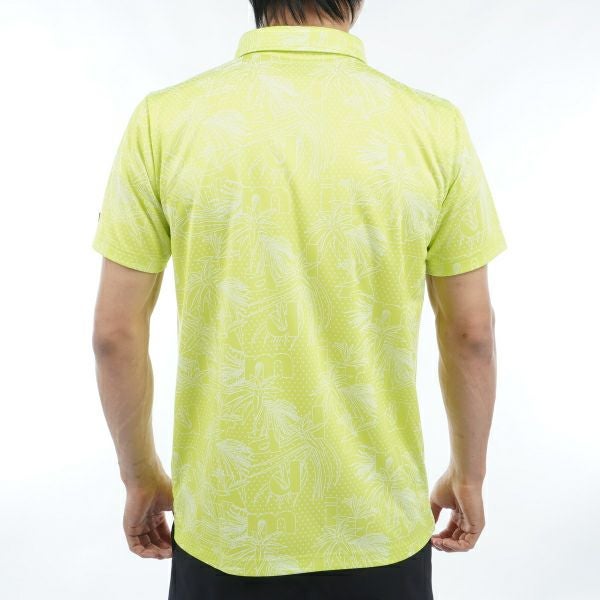 アドミラル ゴルフ Admiral GOLF メンズ メンズ リーフジャカード シャツ ADMA434 詳細12