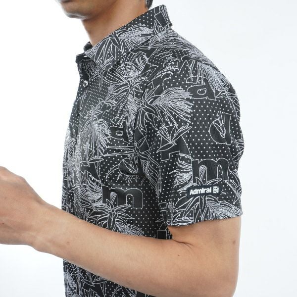 アドミラル ゴルフ Admiral GOLF メンズ メンズ リーフジャカード シャツ ADMA434 詳細16