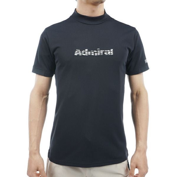 アドミラル ゴルフ Admiral GOLF メンズ メンズ ゼブラロゴ モックシャツ ADMA438 詳細1