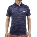 アドミラル ゴルフ Admiral GOLF メンズ メンズ ゼブラ柄 ポロシャツ ADMA439 詳細1