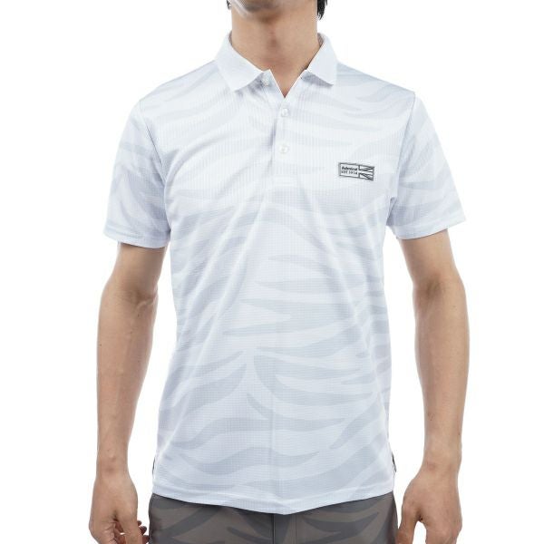 アドミラル ゴルフ Admiral GOLF メンズ メンズ ゼブラ柄 ポロシャツ ADMA439 詳細2