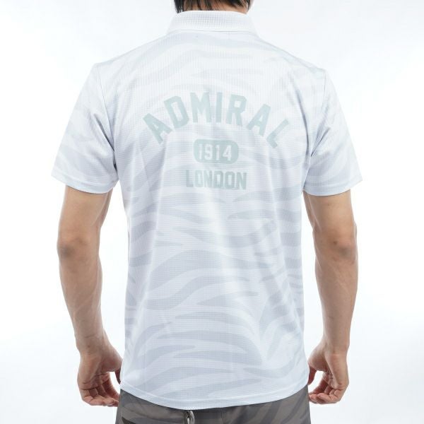 アドミラル ゴルフ Admiral GOLF メンズ メンズ ゼブラ柄 ポロシャツ ADMA439 詳細8