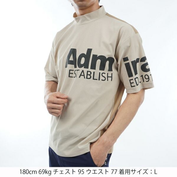 アドミラル ゴルフ Admiral GOLF メンズ メンズ フレックスドライ モックシャツ ADMA440 詳細4
