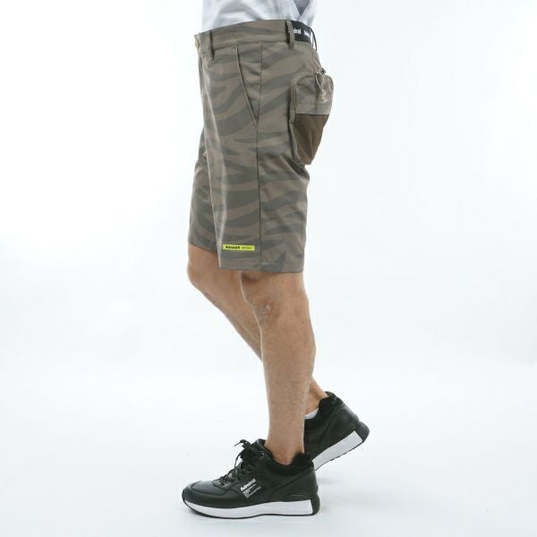 アドミラル ゴルフ Admiral GOLF メンズ メンズ バックディンプル ゼブラ柄 ショートパンツ ADMA442 詳細13