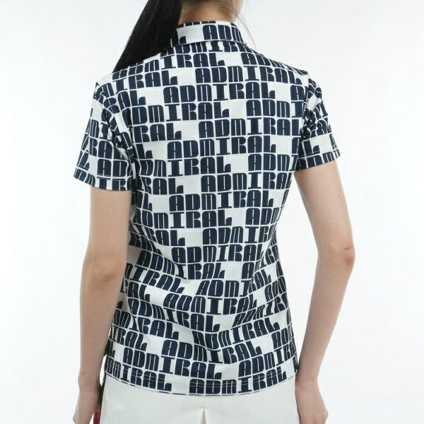アドミラル ゴルフ Admiral GOLF レディース レディース ロゴモノグラム ポロシャツ ADLA402 詳細7