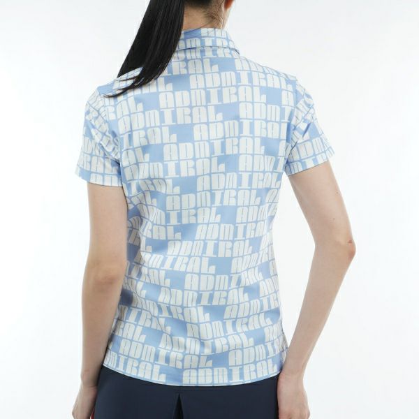 アドミラル ゴルフ Admiral GOLF レディース レディース ロゴモノグラム ポロシャツ ADLA402 詳細13