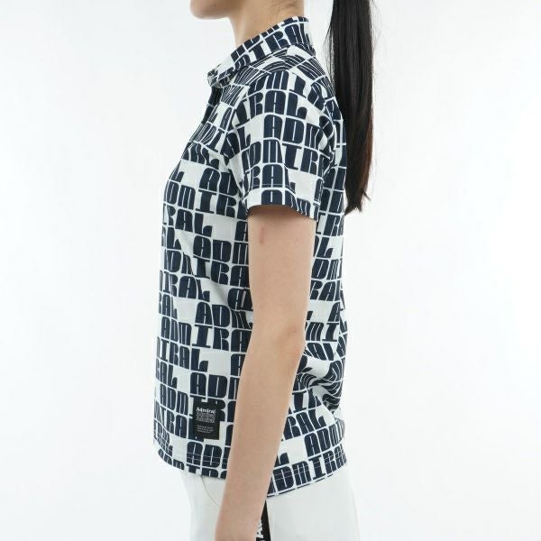 アドミラル ゴルフ Admiral GOLF レディース レディース ロゴモノグラム ポロシャツ ADLA402 詳細16