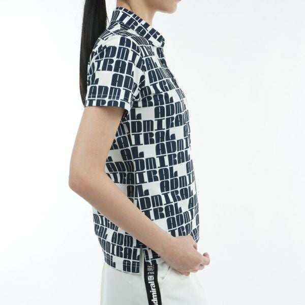 アドミラル ゴルフ Admiral GOLF レディース レディース ロゴモノグラム ポロシャツ ADLA402 詳細17