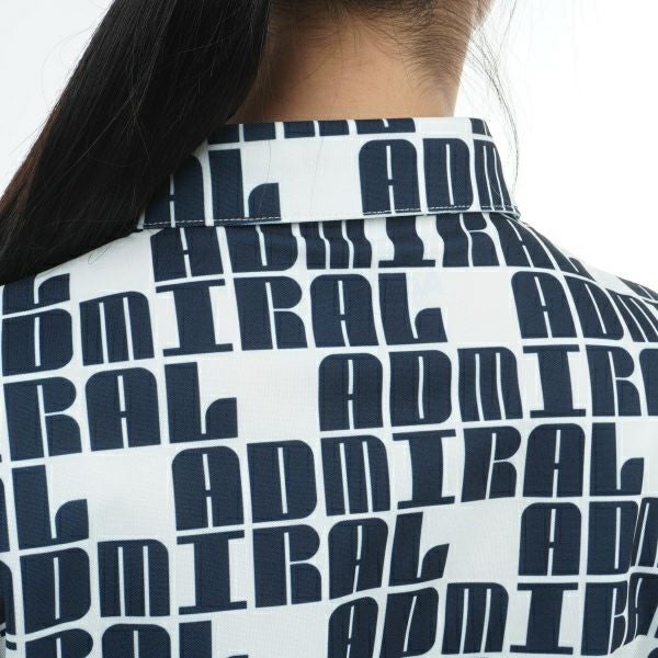 アドミラル ゴルフ Admiral GOLF レディース レディース ロゴモノグラム ポロシャツ ADLA402 詳細19