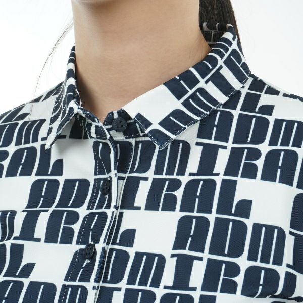 アドミラル ゴルフ Admiral GOLF レディース レディース ロゴモノグラム ポロシャツ ADLA402 詳細20