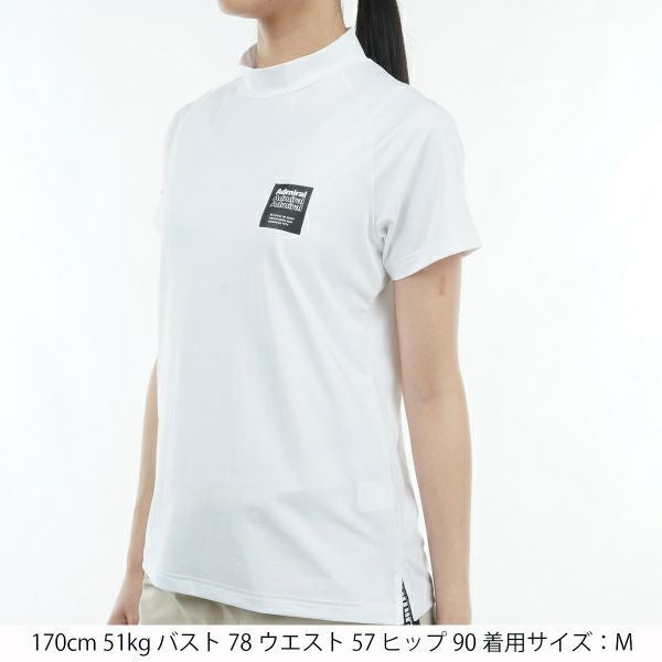 アドミラル ゴルフ Admiral GOLF レディース レディース ロゴエンボス モックシャツ ADLA403 詳細9