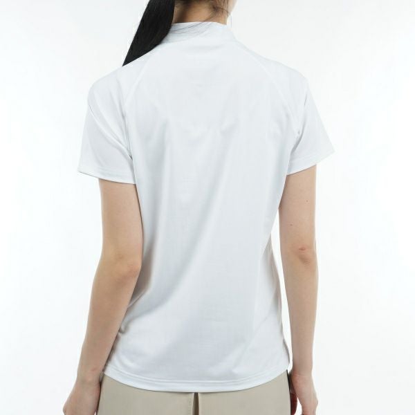 アドミラル ゴルフ Admiral GOLF レディース レディース ロゴエンボス モックシャツ ADLA403 詳細10