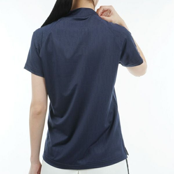 アドミラル ゴルフ Admiral GOLF レディース レディース ロゴエンボス モックシャツ ADLA403 詳細16