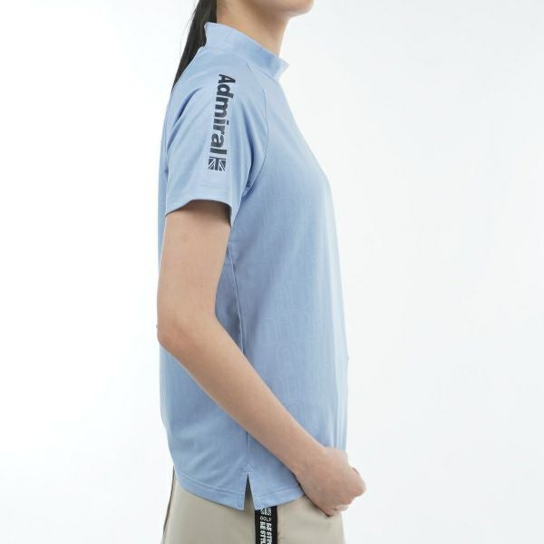 アドミラル ゴルフ Admiral GOLF レディース レディース ロゴエンボス モックシャツ ADLA403 詳細20