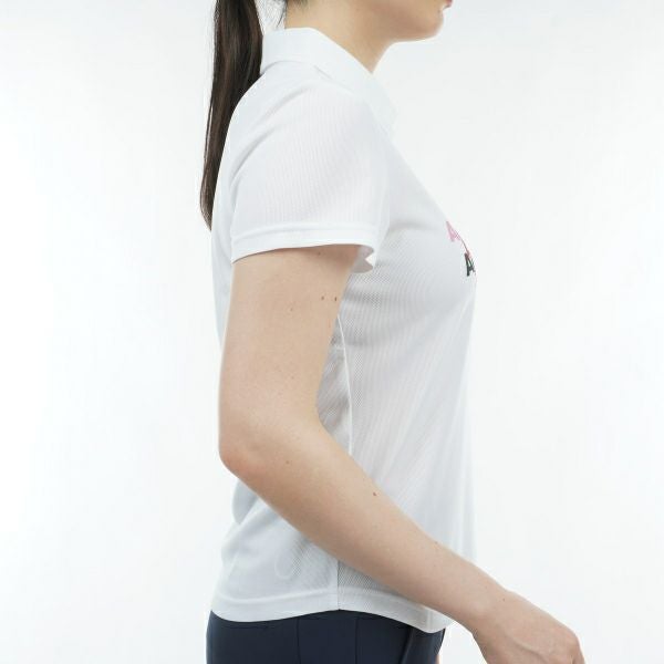 アドミラル ゴルフ Admiral GOLF レディース レディース フロントロゴ 衿付きTEE ADLA404 詳細8