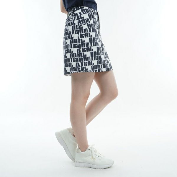 アドミラル ゴルフ Admiral GOLF レディース レディース ロゴモノグラム ストレッチスカート ADLA405 詳細17