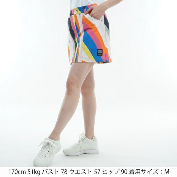 アドミラル ゴルフ Admiral GOLF レディース レディース アートプリント ストレッチスカート ADLA406 詳細3